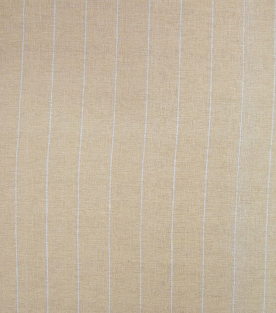 Stripes on Tan Textured Quilt Cotton Fabric by Keepsake Calico, , hi-res, image 1