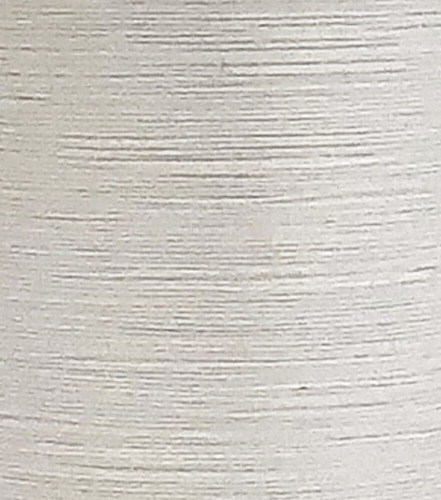 Americana 150yd 3ply Glaced Hand Quilting Cotton Thread, White, swatch, image 1