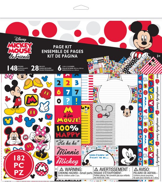 Disney Page Kit Mickey Mouse & Friends