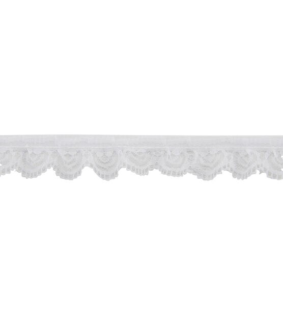 Wyla Sew on Ruffled Lace Trim, , hi-res, image 2