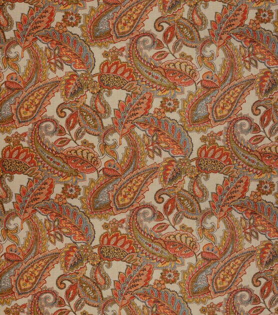 Covington Multi Purpose Decor Fabric Paisley Dance Fiesta 332