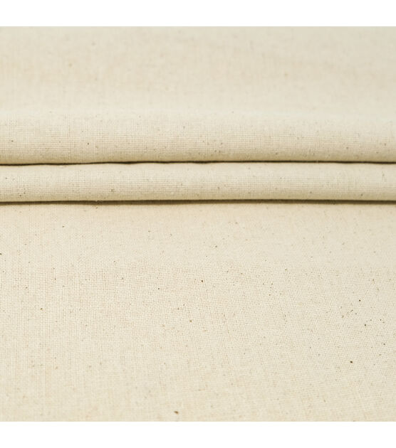 Roc-Lon 44/45″ Osnaburg Natural – Permanent Press Muslin Fabric, , hi-res, image 2