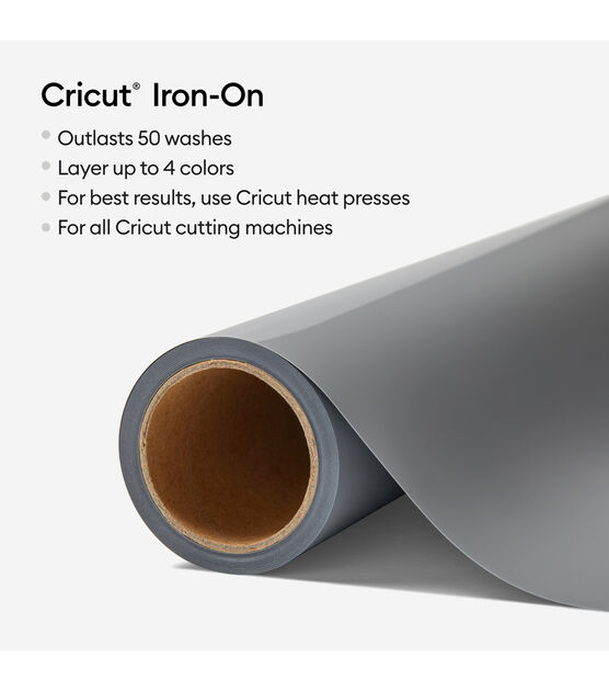 Cricut 12" x 12' Iron On Heat Transfer Vinyl Roll, , hi-res, image 4