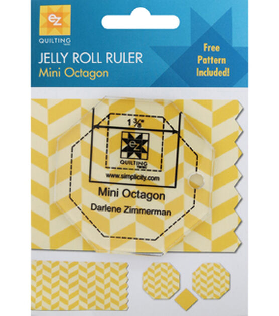 Ez Quilting Mini Octagon Jelly Roll Ruler