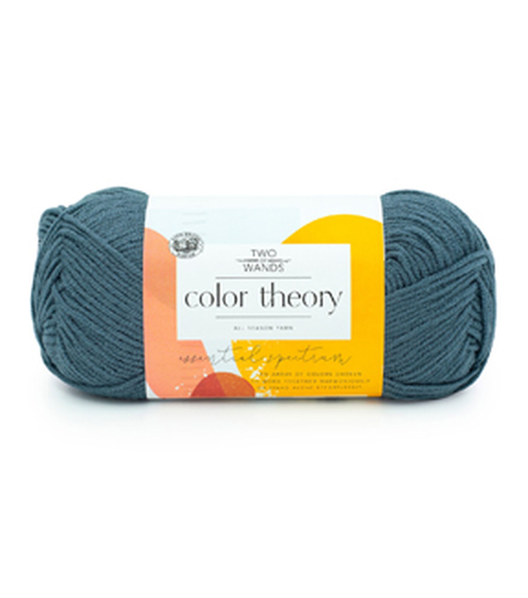Lion Brand Color Theory 246yds Worsted Acrylic Yarn, Stonewash, hi-res