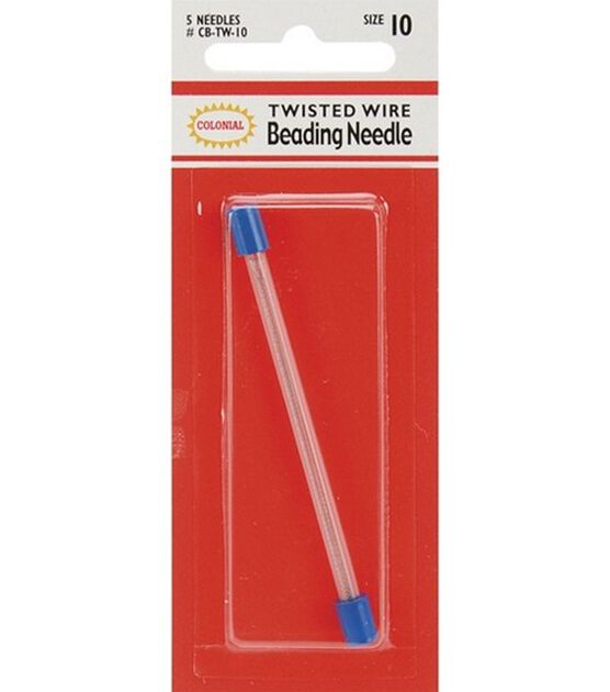 Twisted Wire Beading Needles 5 Pkg Size 10