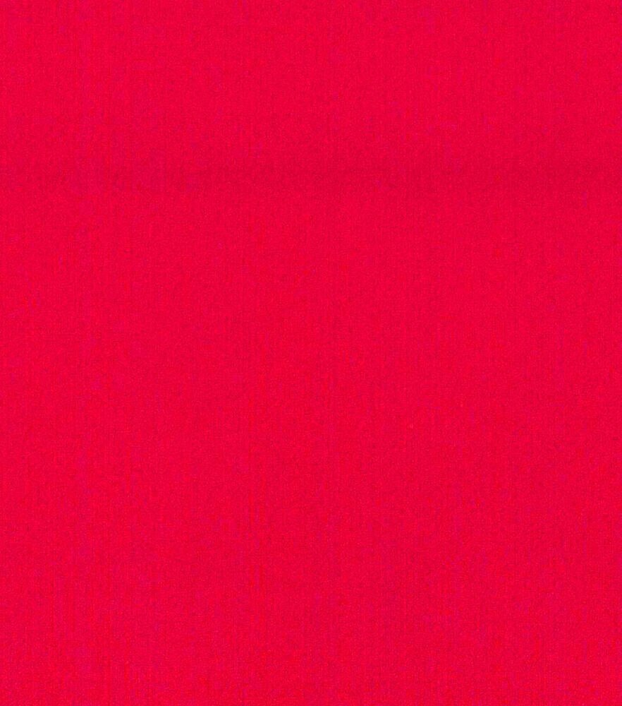 Blizzard Fleece Fabric  Solids, Chili Red, swatch