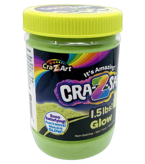 Cra-Z-Art 1.5lbs Glow in the Dark Sand, , hi-res, image 3