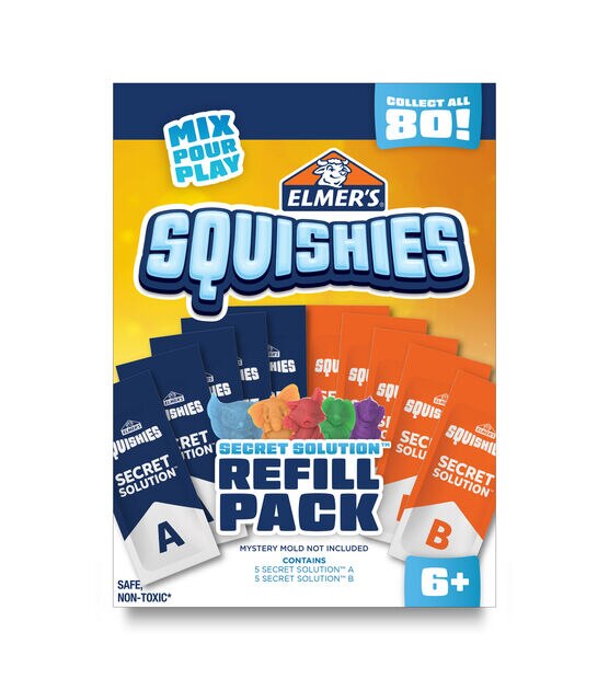 Squishy Pack Refill - Make Your Own Squishy Set - 1 ct (Pack of 1)
