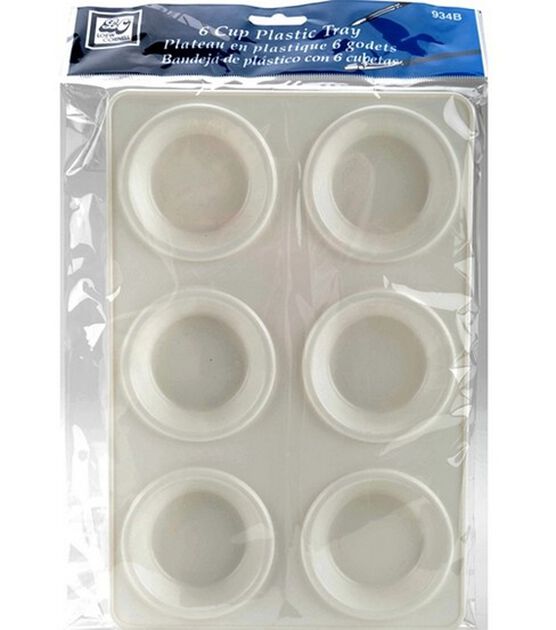 6 Well Plastic Tray