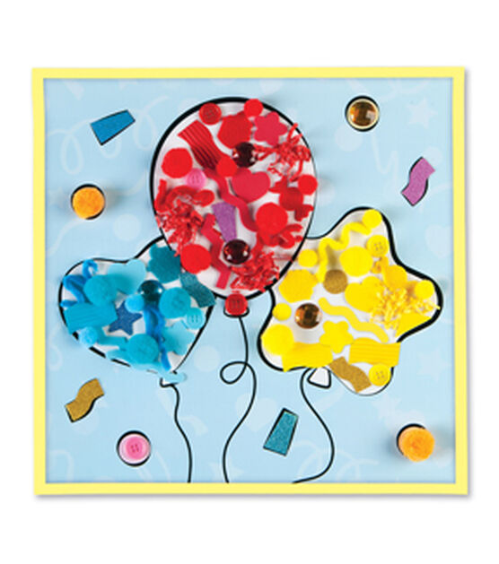 Faber-Castell 13" Sensory Craft Balloons Sticky Wall Art, , hi-res, image 5