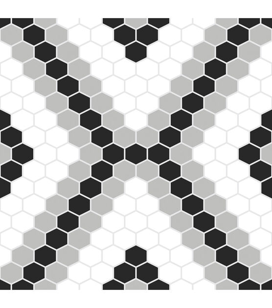Floorpops Peel & Stick Floor Tiles Black and White