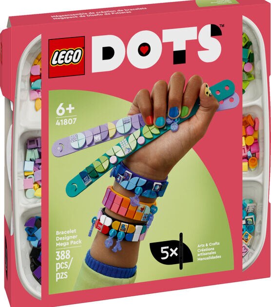 LEGO Dots Bracelet Designer Mega Pack 41807 Set, , hi-res, image 4