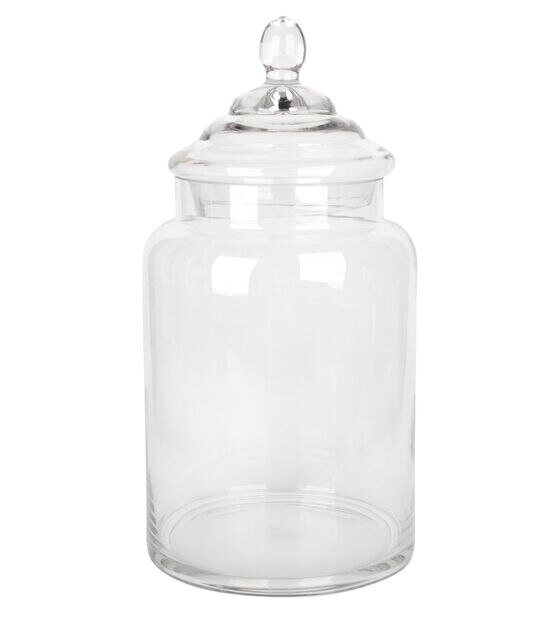 15 Clear Fragile Glass Apothecary Jar by Park Lane