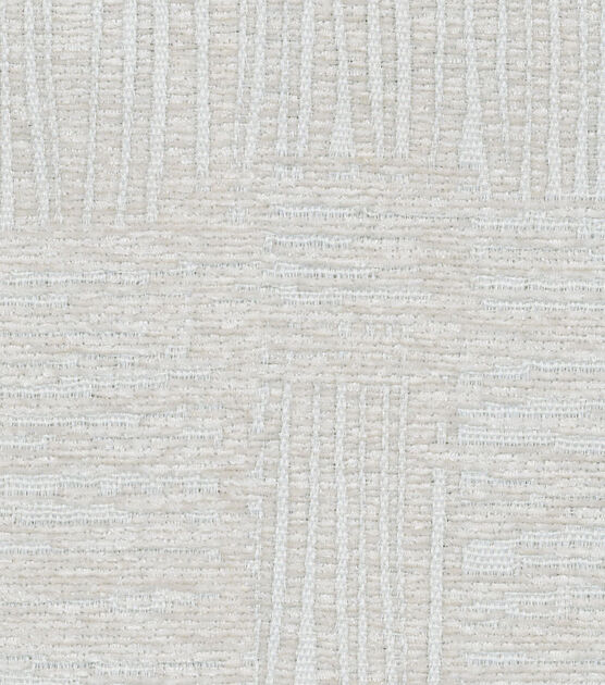 PKL Studio Upholstery 6"x6" Fabric Swatch Crosshatch White, , hi-res, image 3