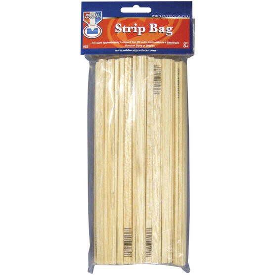 Midwest Products Balsa & Basswood Strips
