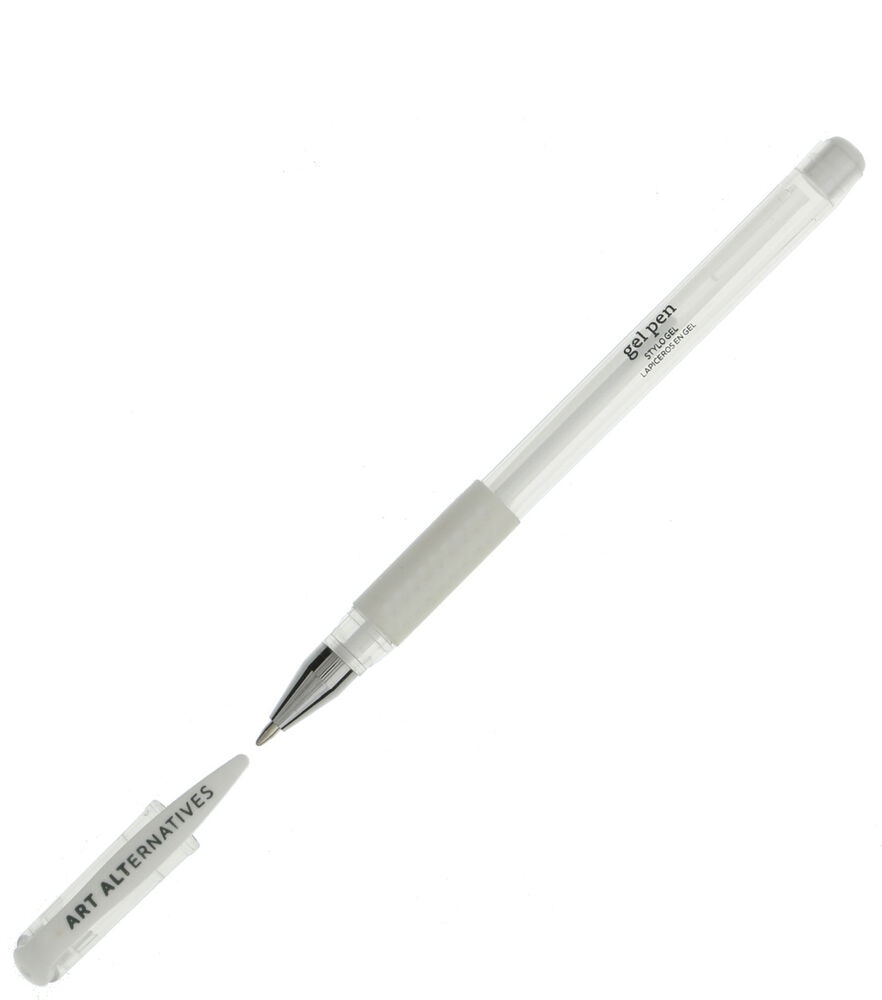 Art Alternatives Gel Pens, White, swatch