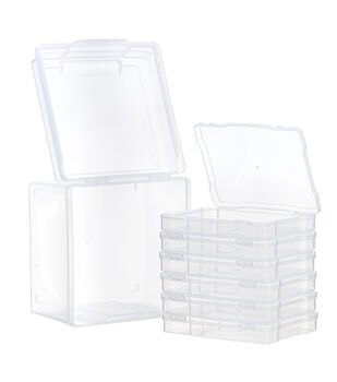 We R Craft Tool Box Translucent Plastic Storage-11.8X6.7X5.5 Case