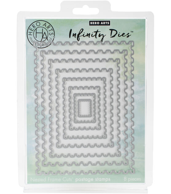 Hero Arts Infinity Dies Nesting Postage Stamps