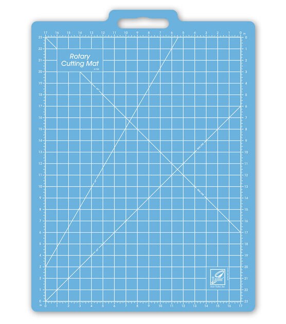 June Tailor Gridded Rotary Mat 18"x26" With 17"x23" Grid
