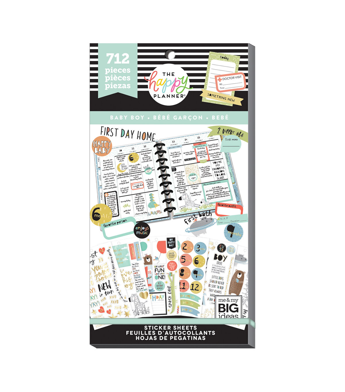 The Happy Planner Fall Sticker Book 712 Stickers Me & My Big Ideas for sale online
