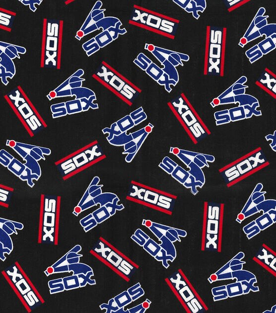 Fabric Traditions Cooperstown Chicago White Sox Cotton Fabric