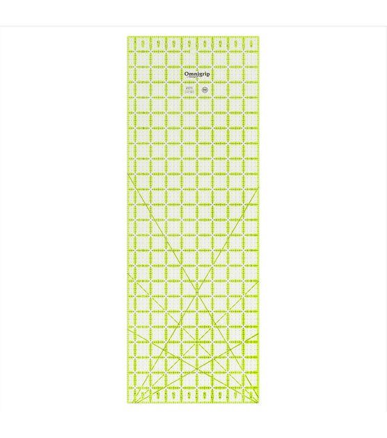 Non-Slip Quilting Ruler Fluorescent Neon Quilters Patchwork - 12.5 x 12.5