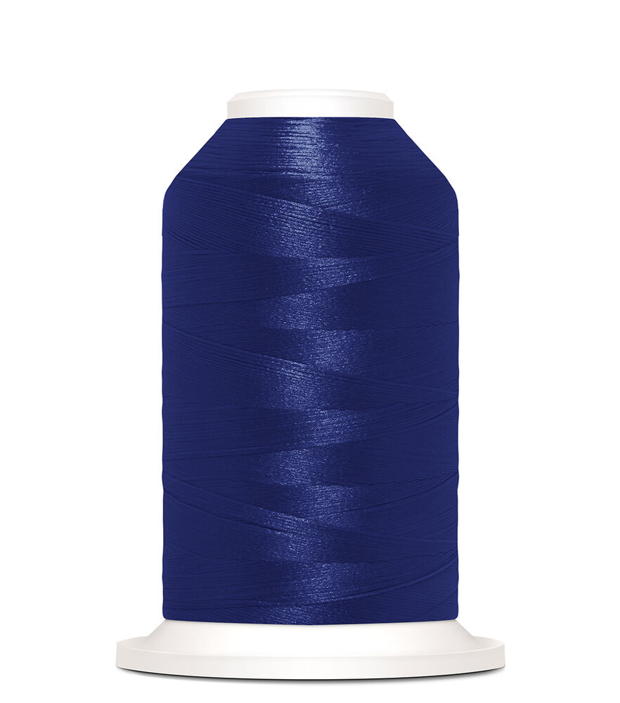 Gutermann 1100yd Bulky 25wt Solid Thread, 6785 Royal Blue, swatch