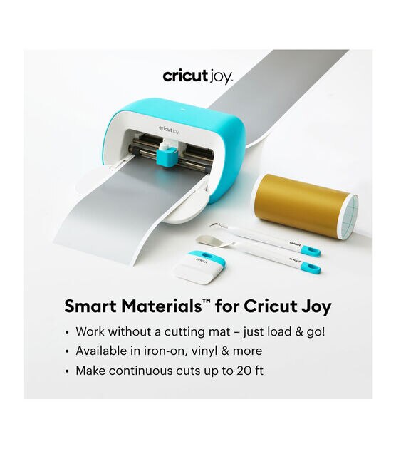 Cricut Joy 5.5" x 240" White Permanent Smart Vinyl Roll, , hi-res, image 3