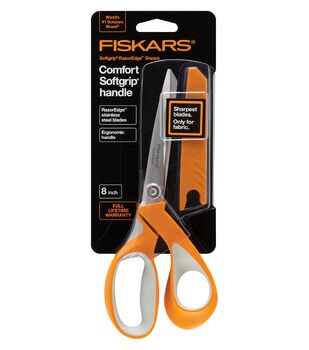 Best Pro Craft Scissors, Shears Sewing Quilting Embroidery Dressmaking;  Fiskars 5 Inch Softouch Scissor For Arthritis, Limited Hand Strength