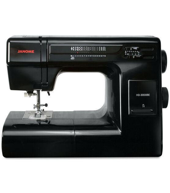 Janome HD 3000 Black Edition Heavy Duty Sewing Machine, , hi-res, image 1