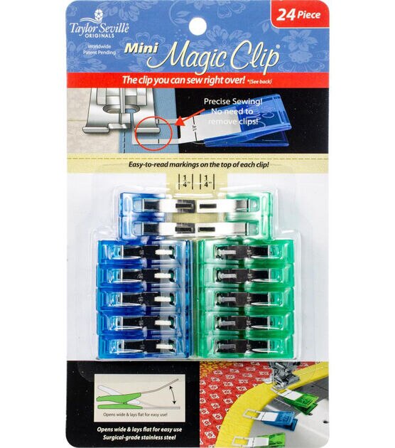 Taylor Seville 24 pk Mini Magic Clips