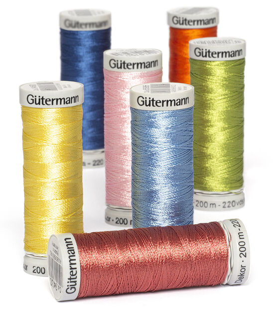 Gutermann Machine Embroidery Thread Rayon 40 Multi Color (Pack of 20),2.0 x  20.0 x 11.5 cm