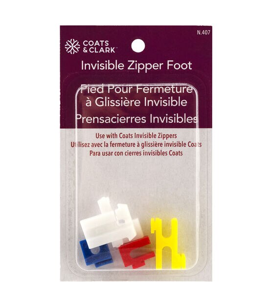 Coats & Clark Invisible Zipper Foot Use With C&C Art F84