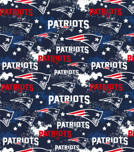 Fabric Traditions New England Patriots Cotton Fabric Distressed, , hi-res, image 2