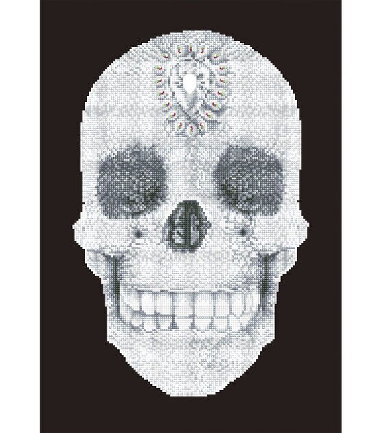 Artificial Diamond Painting Kit Skull Diamond Art Kit For Adults, Full  Diamond Paint With Diamond Skeleton Diamond Dots, DIY Diamond Painting For  Begi