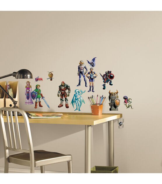 RoomMates Peel & Stick Wall Decals Zelda Ocarina of Time 3D, , hi-res, image 3