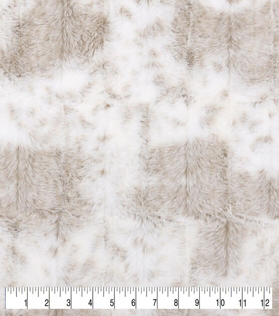 Snow Leopard Tan Faux Fur, , hi-res, image 2