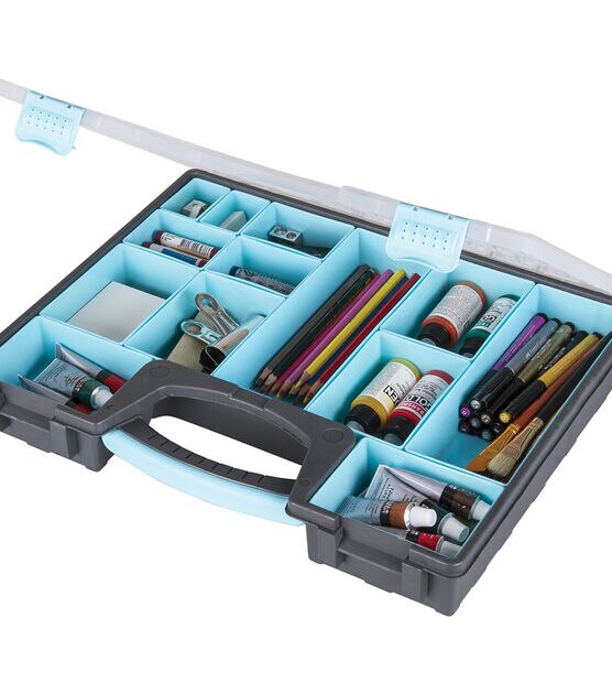 ArtBin 16.5" Quick View Carrying Case With Lift Out Bins & Handle, , hi-res, image 2
