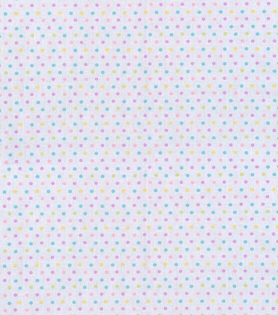 Easter Dots Multi Easter Cotton Fabric, , hi-res, image 2