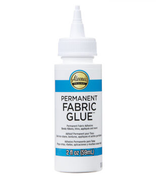  BEACON Fabri-Tac Premium Fabric Glue - Quick Drying, Crystal  Clear, Permanent - for Fabrics, Canvas, Lace, Wood and More, 2-Ounce,  2-Pack : Arts, Crafts & Sewing