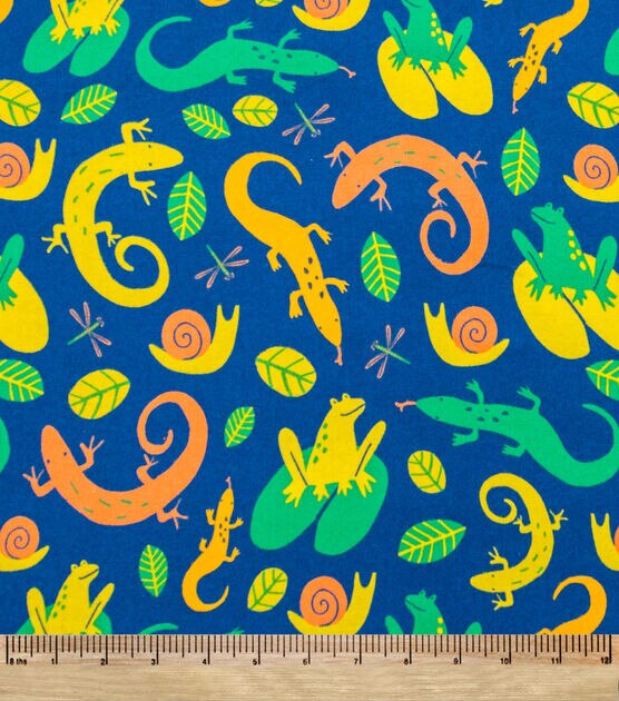 POP! Reptiles Super Snuggle Flannel Fabric, , hi-res, image 2