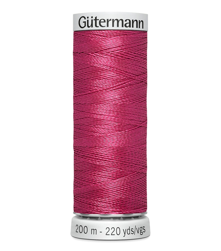 Gutermann 200M Dekor Thread, 5340 Lt. Burgundy, swatch