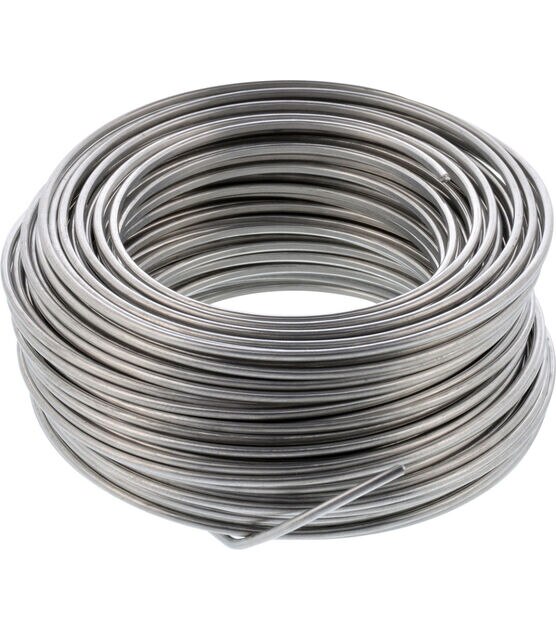 OOK 50 ft. 10 lb. 18-Gauge Aluminum Hobby Wire 50176 - The Home Depot