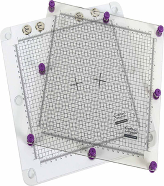 Crafters Companion Stamping Platform Grid 4 x 4