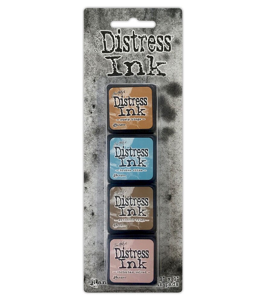 Tim Holtz 4ct Mini Distress Ink Kit, 6, swatch