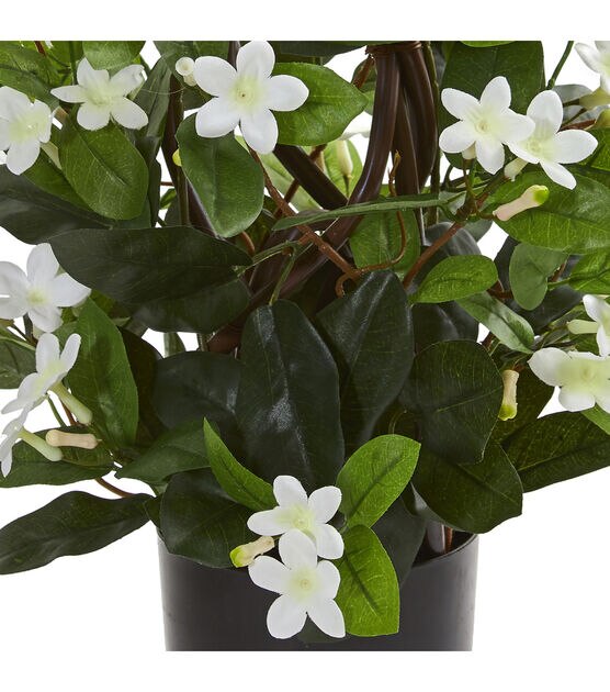 Nearly Natural 24in. Stephanotis Artificial Climbing Plant, , hi-res, image 3