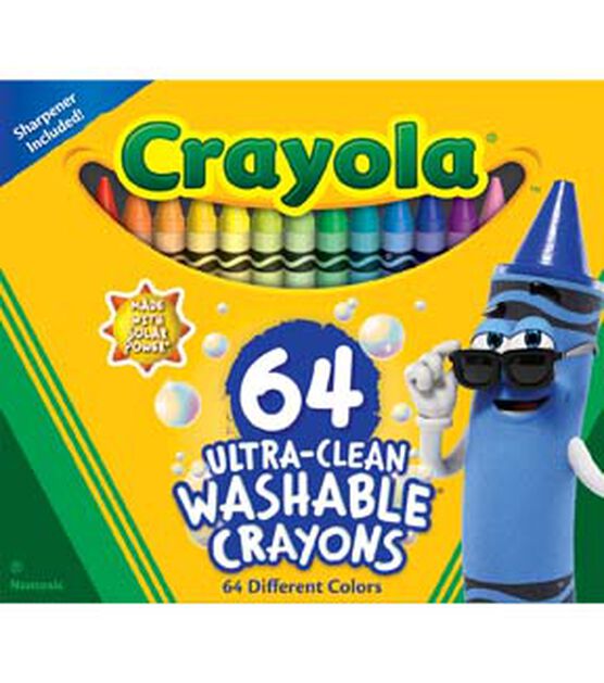 Crayola 64ct Ultra Clean Washable Crayons