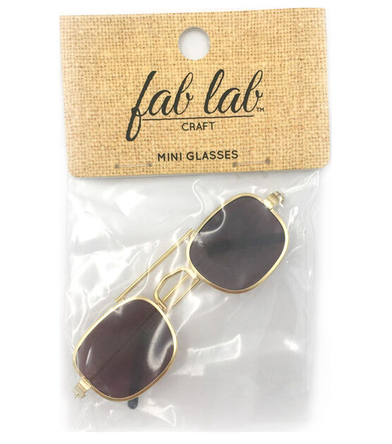 Fab Lab Gold Mini Doll Sunglasses, , hi-res, image 2