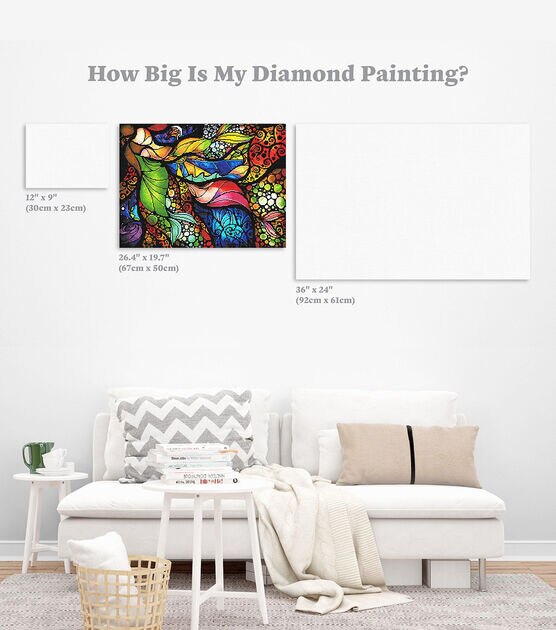 Diamond Art Club 19.5" x 26.5" Read Me A Bedtime Story Painting Kit, , hi-res, image 4